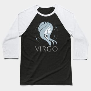 Virgo Zodiac Sign Baseball T-Shirt